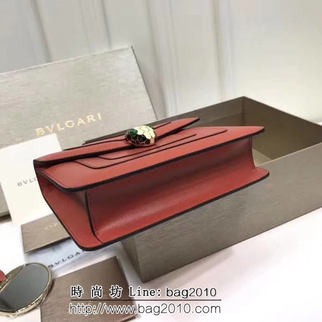 BVLGARI寶格麗 專櫃新款 蛇頭扣環 單層蛇頭包 鏈條單肩斜挎包 B283558 FYD1311